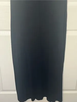 Cache Black Lace Shoulder Maxi Dress Sz 4 thumbnail 3