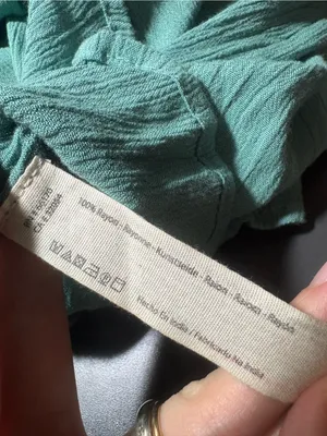 FREE PEOPLE Teal Maxi Dress with Bust Tie thumbnail 5