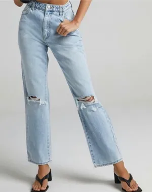 Rollas original straight cut jeans  thumbnail 1