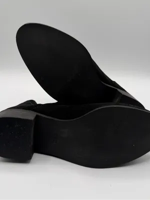 Coconuts by Matisse Pronto Black Suede Cutout Ankle Boots Womens 6.5 thumbnail 6