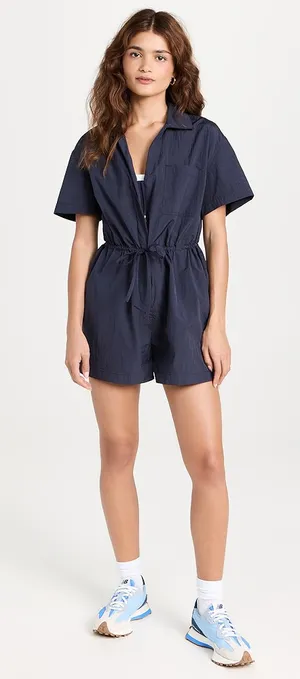 Sweaty Betty NWT Anytime Short-Sleeve Romper thumbnail 1