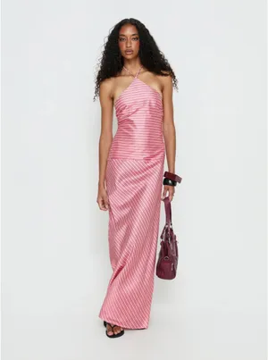 Bellamissimo Halter Maxi Dress thumbnail 2