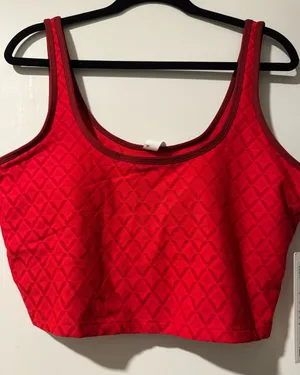 NWT LULULEMON - Textured Mesh Tennis Tank, B/C Cup - $68 - XL thumbnail 1