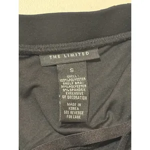 VTG The Limited Y2K Dress Sz S Black Beaded Strapless Empire Waist Party Dress thumbnail 4
