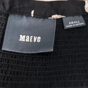 Maeve Anthropologie Heart Dress‎ Black Small thumbnail 8