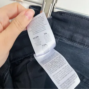 MOTHER • The Hustler Ankle Fray jeans washed black Not Guilty bootcut flare crop thumbnail 10