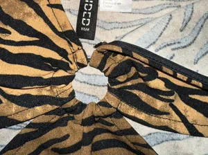 H&M Tiger Print dress thumbnail 3
