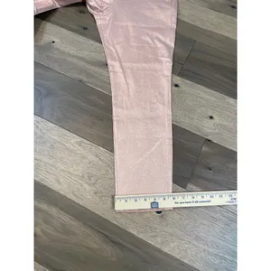 Old Navy Pixie Mid Rise Shimmer Ankle Pants Pink Size 12 New With Tag thumbnail 7