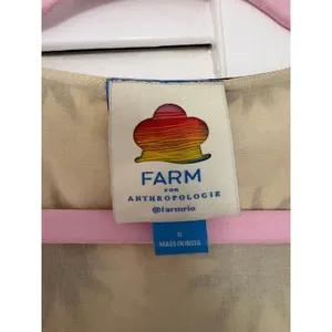 Farm Rio for Anthropologie Tropical Sunshine Printed Dress S thumbnail 2