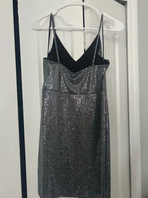 GUESS Women's Sequin Mini Dress - Size L thumbnail 2