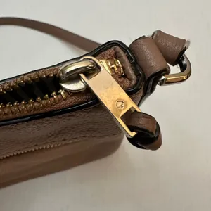 Kate Spade Jackson Street Gabriele Crossbody Bag Brown Leather‎ Adjustable Strap thumbnail 8
