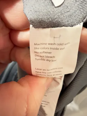 Women’s XXS fabletics gray scrub pants thumbnail 8