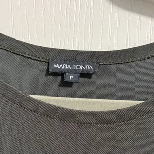 Vintage Maria Bonita Dark Green Minimalist Midi Dress Shoulder‎ Cutout Y2K thumbnail 4