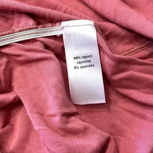 Womens Pink‎ Ruched T Shirt Size XL Dress Boho Cottagecore Chic Bodycon Dress thumbnail 6