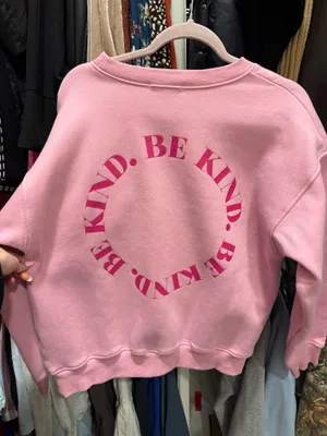 Boutique brand pink crewneck!! thumbnail 2