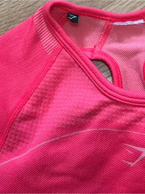 #88 Gymshark Pink Ultra Seamless Crop Top Size S thumbnail 8