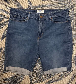 Denizen from Levi's women’s  Denim Bermuda Shorts - Blue thumbnail 1