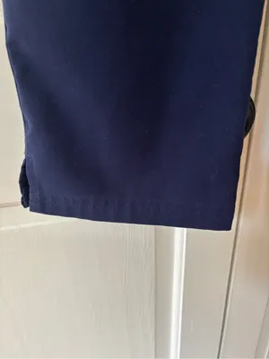 Figs‎ Yola Scrub Pants Elastic Waist Navy Blue High Waist Straight Size Large thumbnail 6