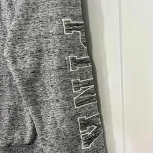 Victoria's Secret Pink Small Gray Quarter Zip Funnel Neck Sweatshirt w/Pocket thumbnail 8