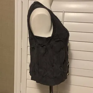a new day Charcoal V-Neck Sweater Vest thumbnail 3