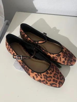 New Time And Tru Women’s Leopard Print Mary Jane Flats Shoes Size 11 NWT thumbnail 2