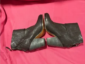 rag & bone Size 6 newbury Black Leather Ankle Booties. 36 EU thumbnail 4