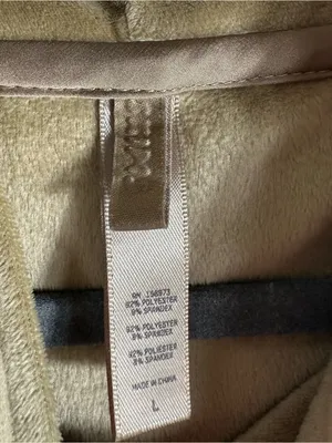 SKIMS Velour Zip-Up Hoodie‎ Size Large Soft Plush Lounge Y2K Athleisure thumbnail 8