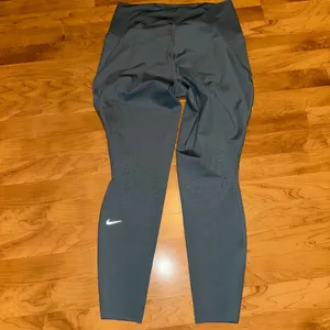 Nike Women's Swift 7/8‎ Dri-FIT Running Leggings Womens XL Teal thumbnail 9