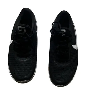 Nike Flex Experience RN 7 Womens Running Training Shoes Black White Swoosh thumbnail 1