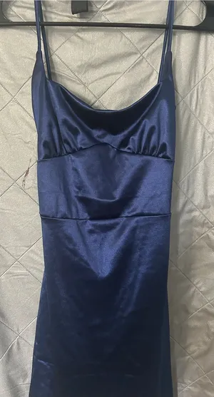 Windsor Navy Blue Mini Dress thumbnail 1