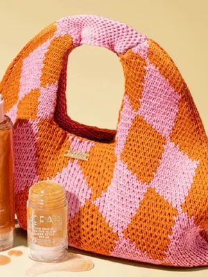 Kopari Limited Edition Diamond Knit Shoulder Bag thumbnail 1