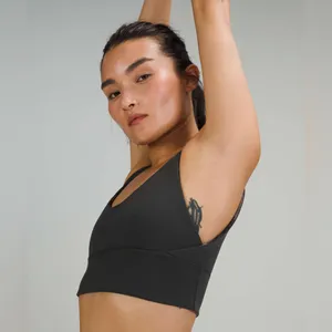 Lululemon Align Reversible Bra Light Support A B Cups Diamond Dye Pink Size 4 thumbnail 3