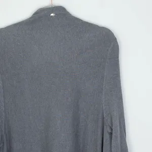 Melissa McCarthy Seven7 Gray Fringe‎ Cardigan Sweater Waterfall Duster Size 2X thumbnail 9