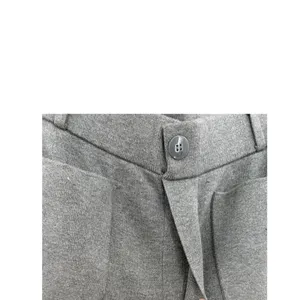 Anthropologie Maeve Colette Sweater Knit‎ Wide Leg Crop Pants Gray Size XL thumbnail 7