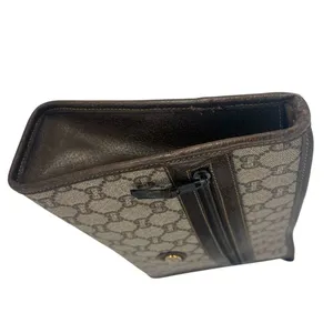 Gucci Plus‎ Monogram Top Zip Pouch Clutch thumbnail 6