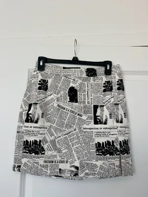 Windsor Newspaper Skirt thumbnail 2