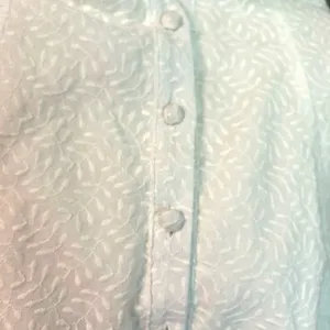 Chelsea & Violet White Embroidered Dress NWT 100% Cotton SZ L Embroidered LWD thumbnail 4