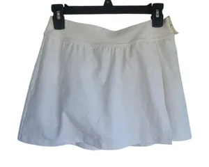 aerie White Athletic Skort thumbnail 1