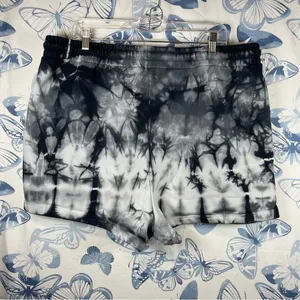 Merrell Tie-Dye Black and White Shorts SZ XL thumbnail 2