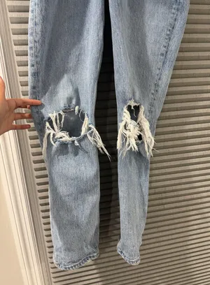 Jeans Abercrombie High-Rise 90s Straight Ultra thumbnail 4