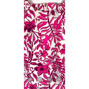 Lilly Pulitzer Mila Dress Size 6 Elderflower Blossom Lil Escape Plan Pink Floral thumbnail 3