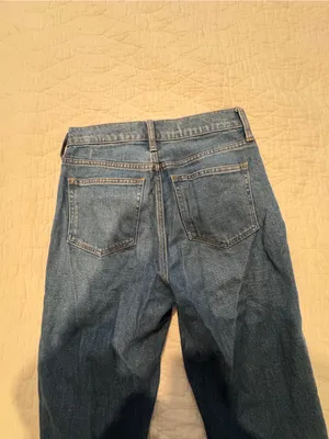 Women’s Blue Straight-Leg Jeans j crew 25 thumbnail 3