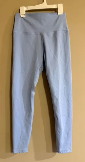 OFFLINE by Aerie The Hugger High Rise Leggings‎ Light Blue Short Inseam Medium thumbnail 1