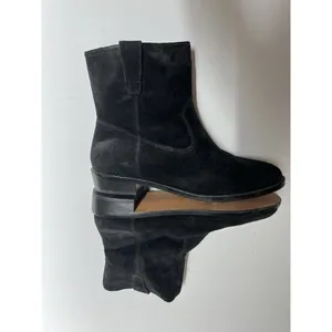 Rebecca Minkoff Black‎ Suede Western Pull On Chasidy Boot/ Booties Size 6M thumbnail 8