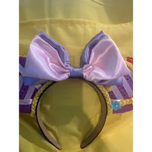 Handmade Disney Rapunzel Tangled Flower Braid Headband Ears thumbnail 3