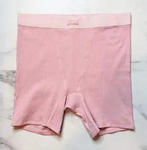 Skims Cotton Rib Boxer Shorts thumbnail 1