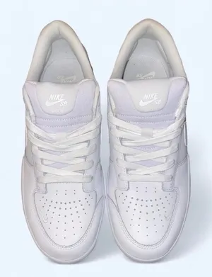 Nike SB Zoom Force 58 Premium white trainers thumbnail 1