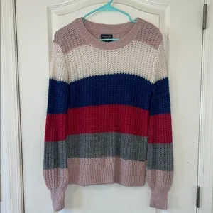 Abercrombie Colorful‎ Striped Sweater thumbnail 2