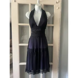 Tadashi Shoji Halter Lace Dress thumbnail 4