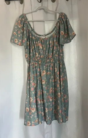 Arula Altar'd State Dress Floral Plus Size thumbnail 1